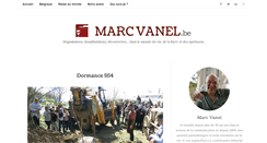 Desktop Screenshot of marcvanel.be